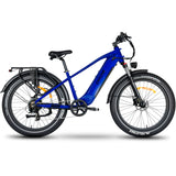 Oiios Powa Electric Bike Fat Tire Step Over for Adults – UL Certified 48V 750W 26 in – Hydraulic Brakes LED Lights Turn Signals