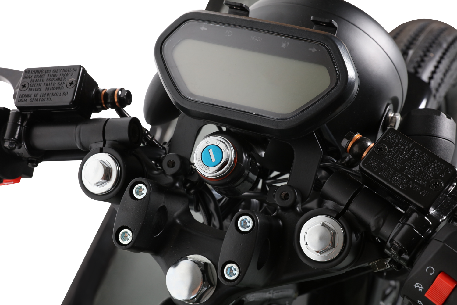 EMMO NOMADO Cafe Racer Electric Motorcycle - Removable SLA Battery - 40 - QS Torque Motor