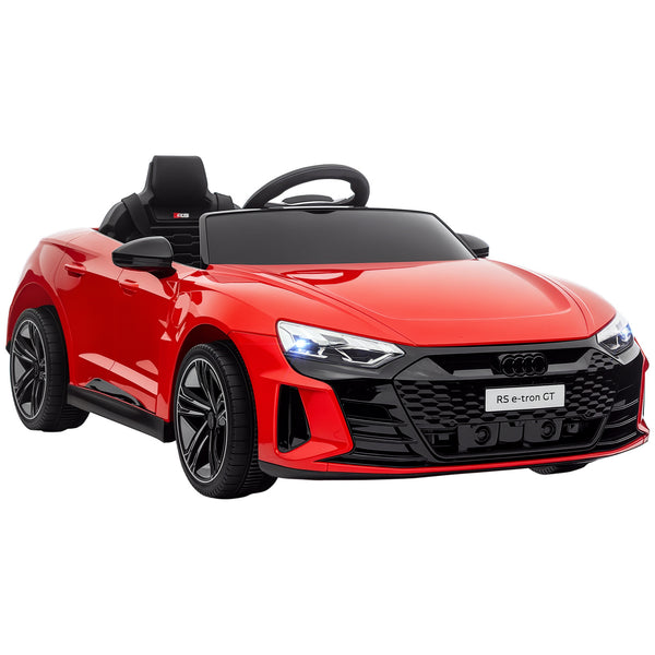 Aosom Licensed Audi RS e-tron GT 12V Ride On Car Truck for Kids, Electric Car Ride On Vehicle w/Parent Remote Control, Music, Lights, for Toddlers