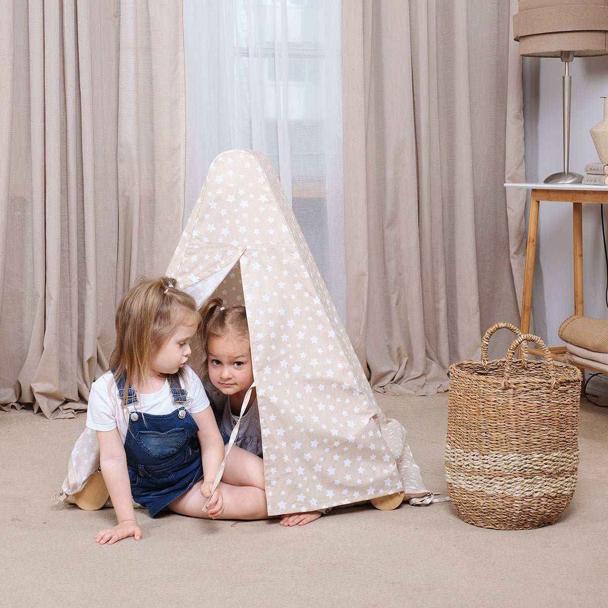 Play Tent Cover with Mat for Climbing Triangle Ladder - SKU: PTAM-001-CA