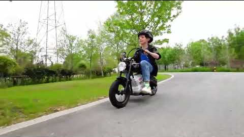 36V E-Chopper Ride On Motorcycle for Age 10+ (Up to 25KM/H)