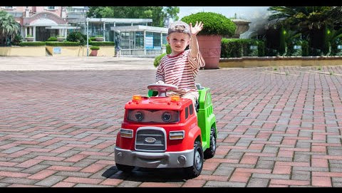 12V Dump Truck Kids Ride On Car with Remote Control