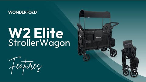 Wonderfold W2 Elite Stroller Wagon (Dual)