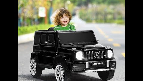 2026 Mercedes Benz G63 AMG 12V G Wagon Kids Ride On Car with Remote Control