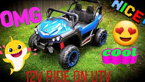 2026 24V UTV 4x4 2 Seater Ride On Car Very Big! With Remote Control