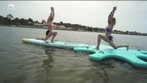 2023 Aqua Marina Dhyana  FITNESS ISUP 10'8" BLUE/GREEN