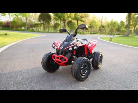 24V Can Am Renegade 1 Seater Kids ATV Ride On Car – Toronto Toys