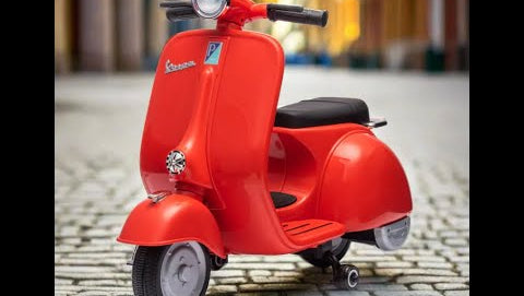 Vespa 12V Kids Motorbike Scooter