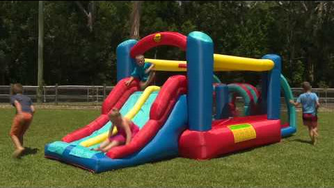 Happy Hop Racing Fun Bouncer