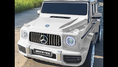 2026 Mercedes Benz G63 AMG 12V G Wagon Kids Ride On Car with Remote Control