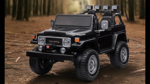 2026 24V Toyota FJ-40 2 Seater Kids Ride On Car with Remote Control DELUXE