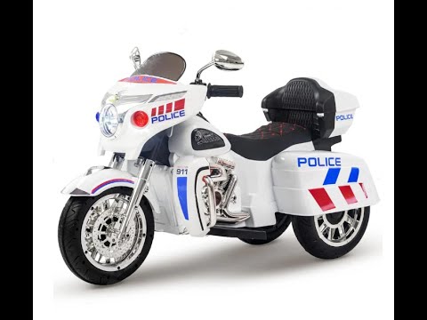 12V Kids Ride on Three-Wheeled Motorcycle For Age 3 -8 – Toronto Toys