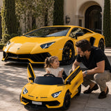 2026 Lamborghini Aventador SVJ 24V XL 2 Seater Kids Ride On Car with Remote Control