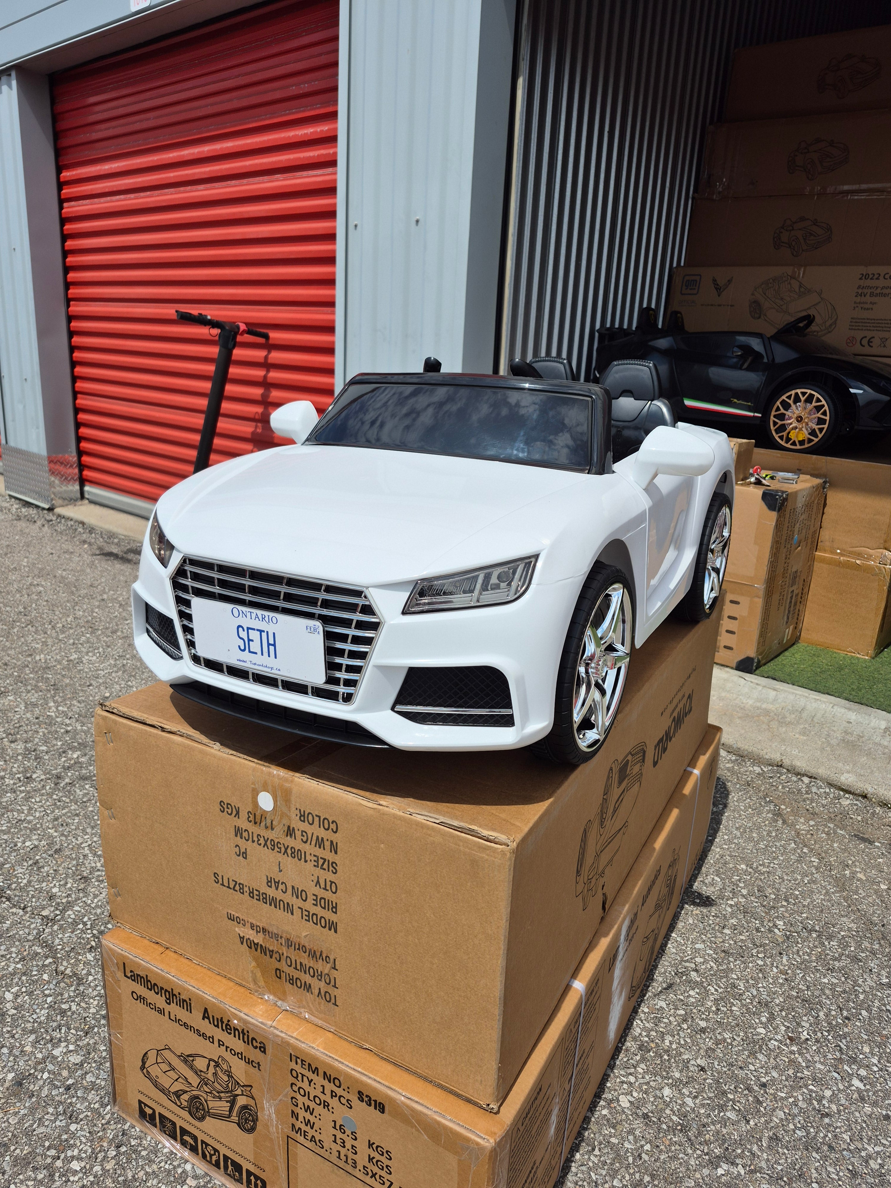 Audi Style 12V Kids Ride On Car with Remote Control