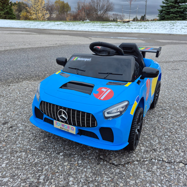 Mercedes Benz Style Kids Ride On Car with Remote Control and Decals