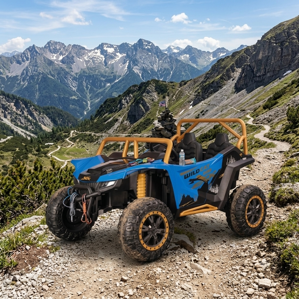 2026 Arctic Cat Wildcat XX 24V 2 Seater 4X4 Kids Ride On Car with Remote Control