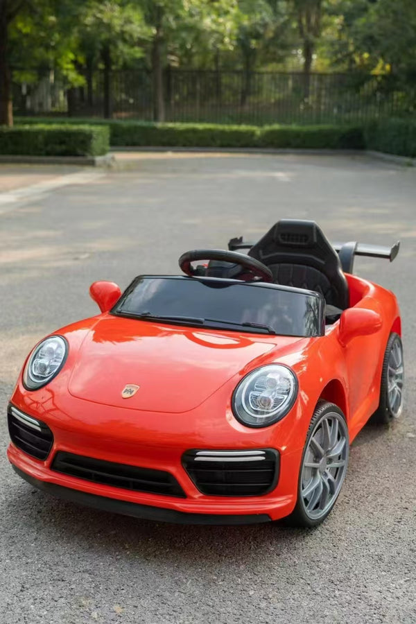 Porsche Style Kids Ride On Car with Remote Control