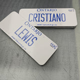 Kids Ride On Car licence plate 
