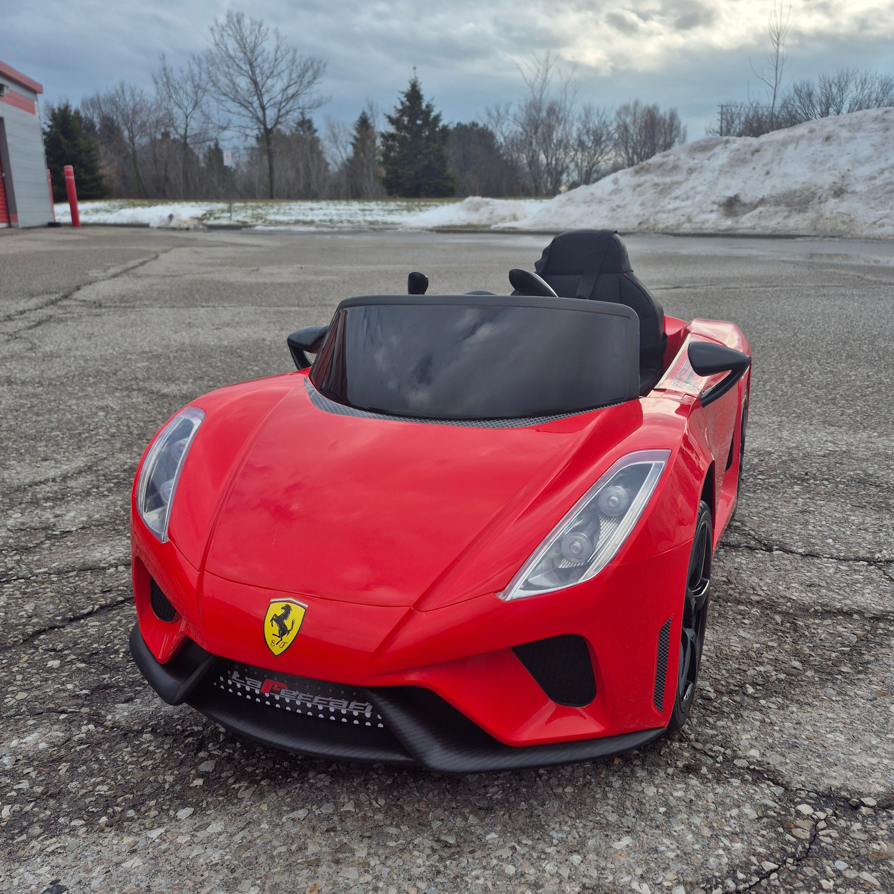2026 LaFerrari Style 12V Kids Ride On Car with Remote Control