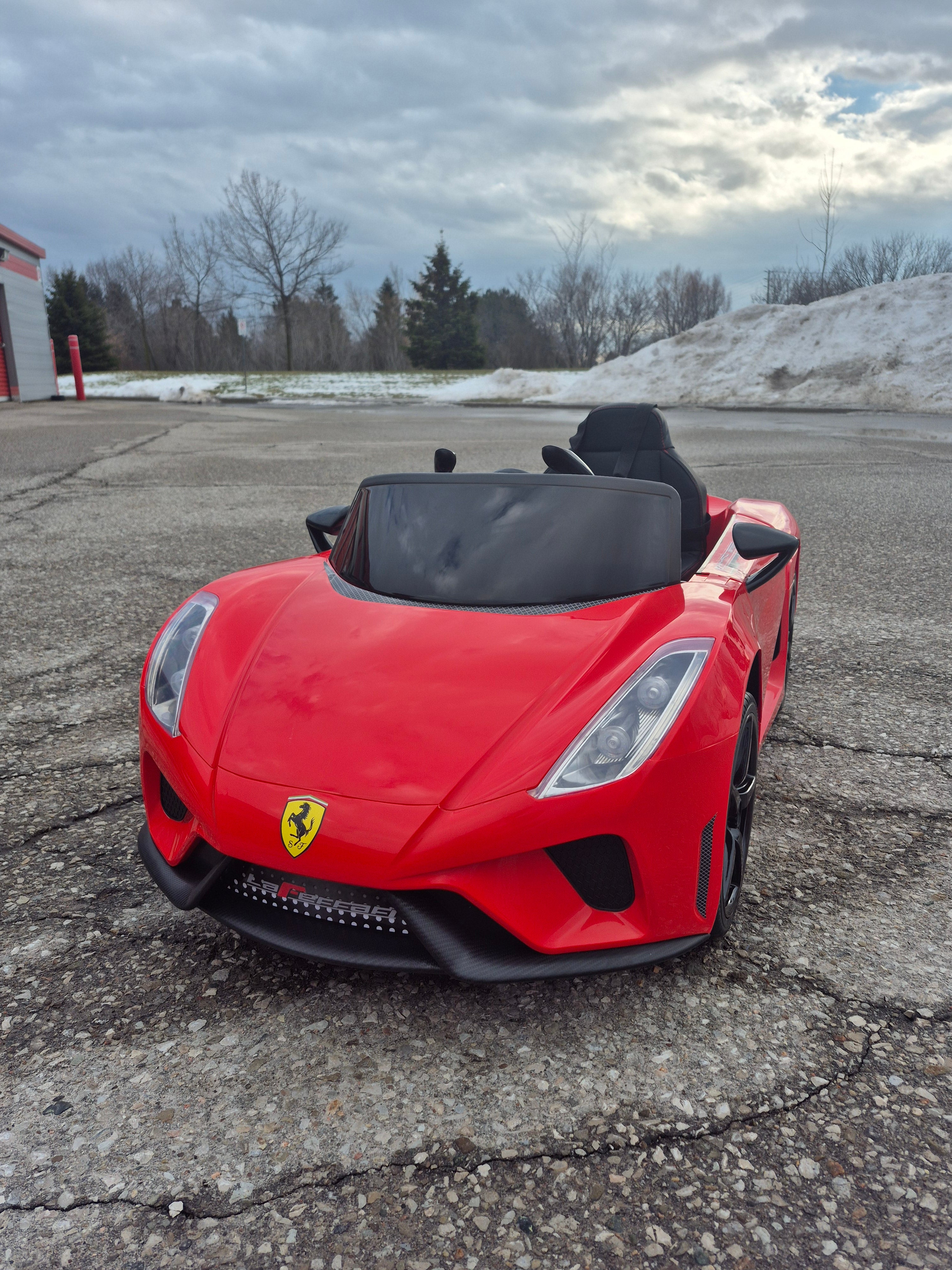 2026 LaFerrari Style 12V Kids Ride On Car with Remote Control