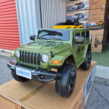 2026 JEEP WRANGLER STYLE 12V DELUXE KIDS RIDE ON CAR WITH REMOTE CONTROL