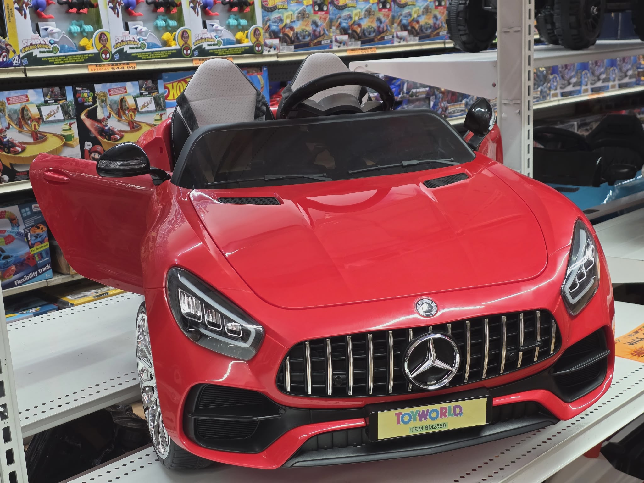 Mercedes Benz 2 Seater 12V Kids Ride On Car with Remote Control