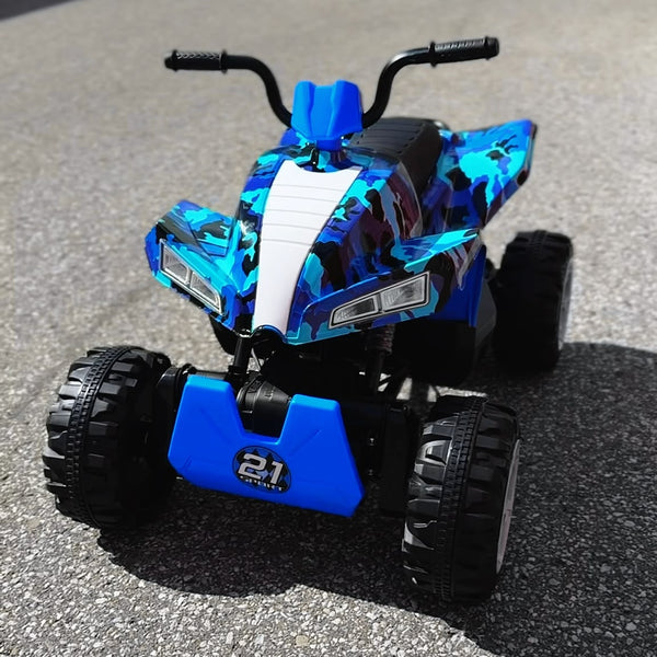 2026 24V Offroad 4X4 Kids Ride On ATV For Age 3 to 8