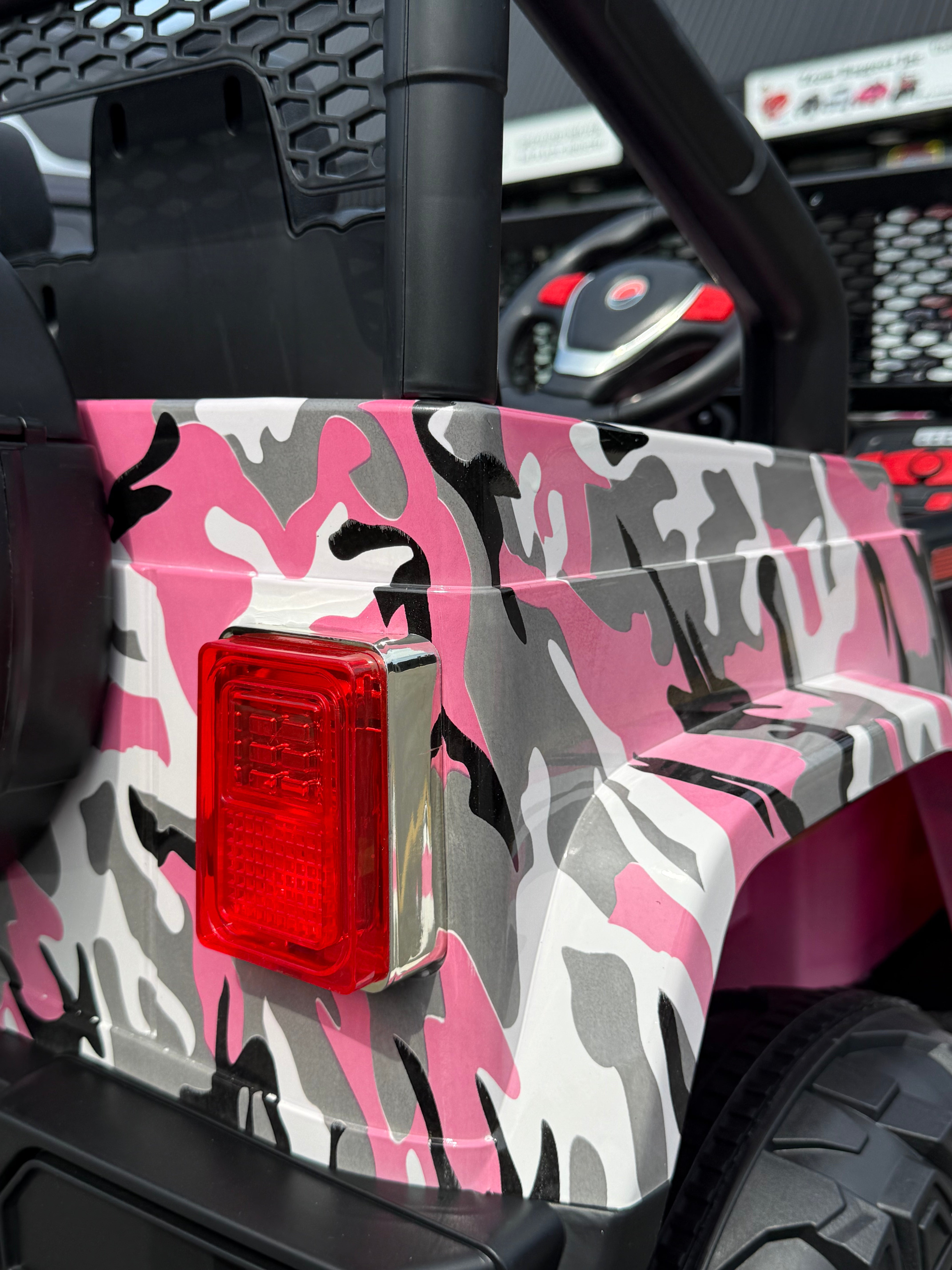 2026 Camo Jeep 12V Kids Ride On Car with Remote Control