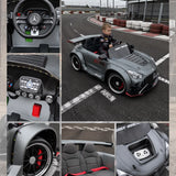 2026 24V Mercedes Benz GT Widebody NEW 2 Seater Race Car with Remote Control with DRIFT