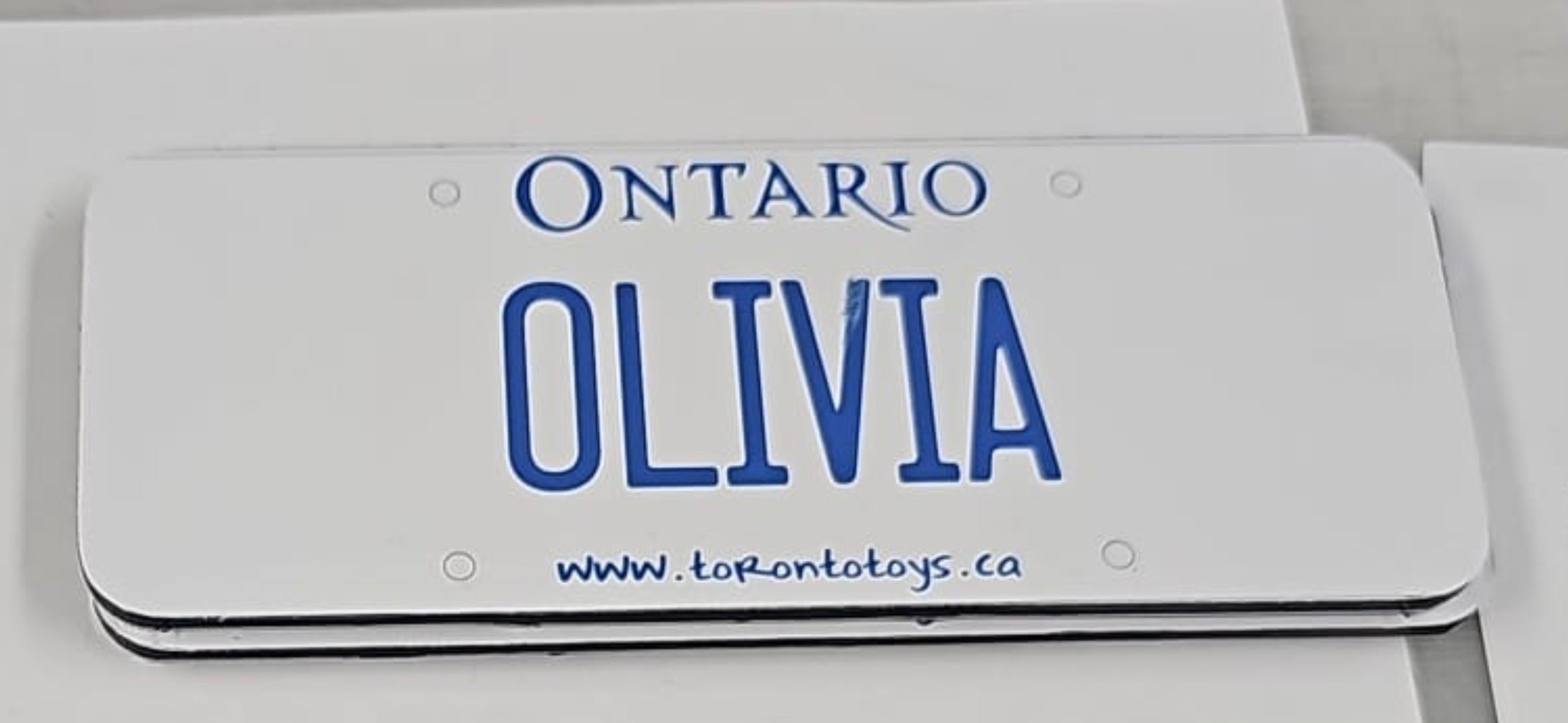 Personalized Custom License Plate for Kids Car