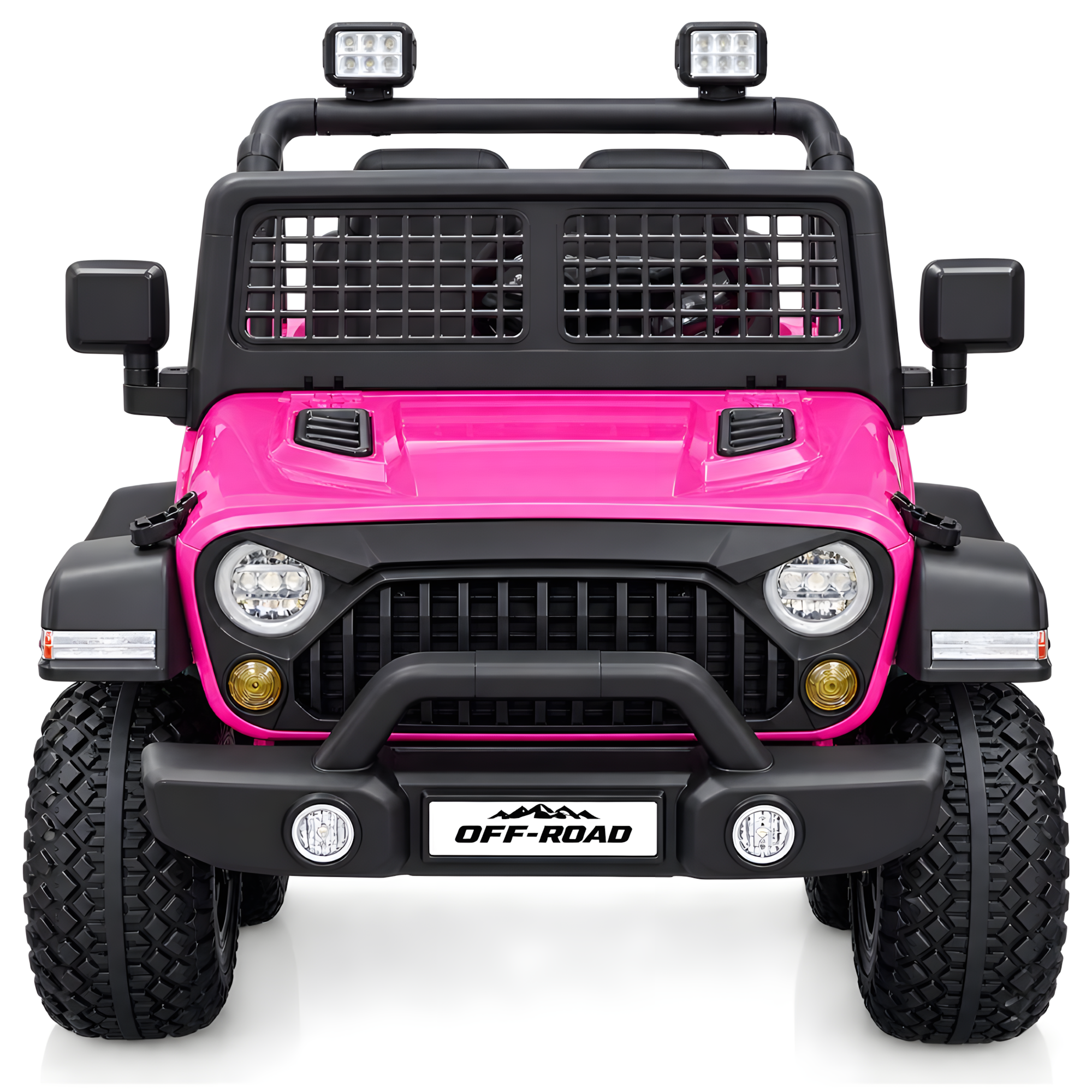 2026 Rugged Jeep Style 12V Kids Ride On Car with Remote Control