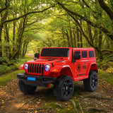 2026 JEEP WRANGLER STYLE 12V DELUXE KIDS RIDE ON CAR WITH REMOTE CONTROL