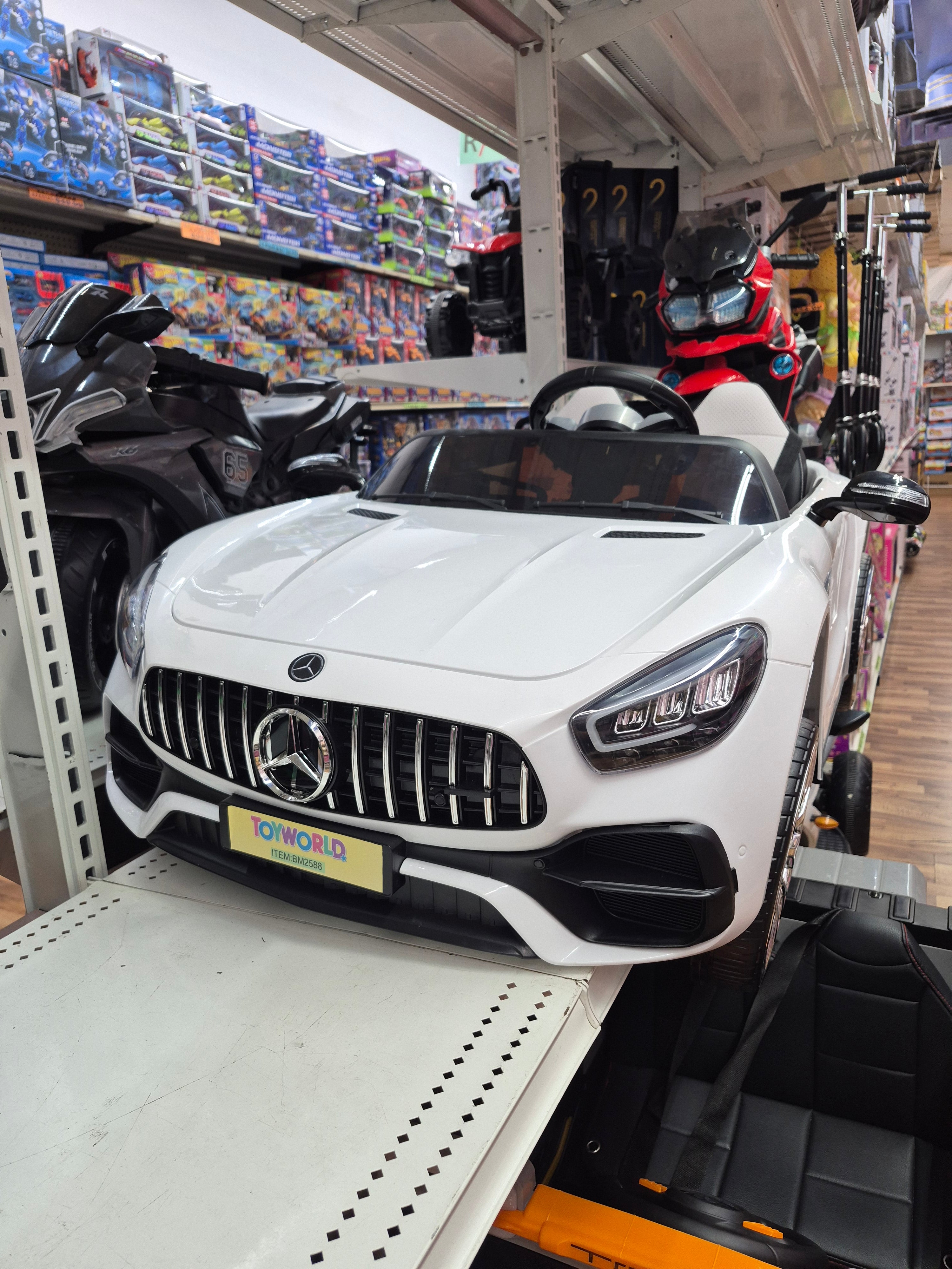 Mercedes Benz 2 Seater 12V Kids Ride On Car with Remote Control