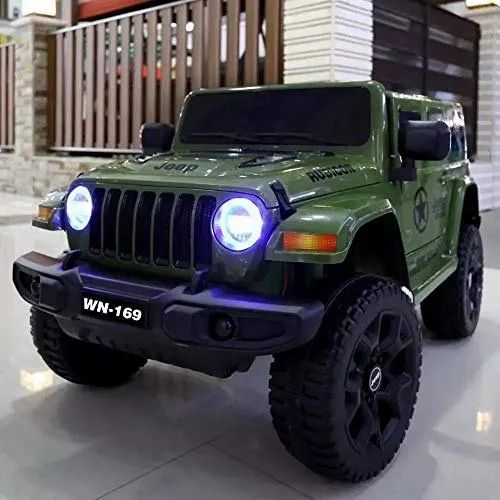 2026 JEEP WRANGLER STYLE 12V DELUXE KIDS RIDE ON CAR WITH REMOTE CONTROL