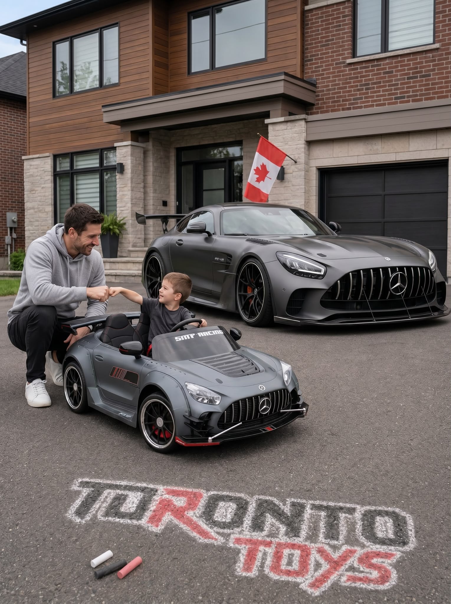 2026 24V Mercedes Benz GT Widebody NEW 2 Seater Race Car with Remote Control with DRIFT