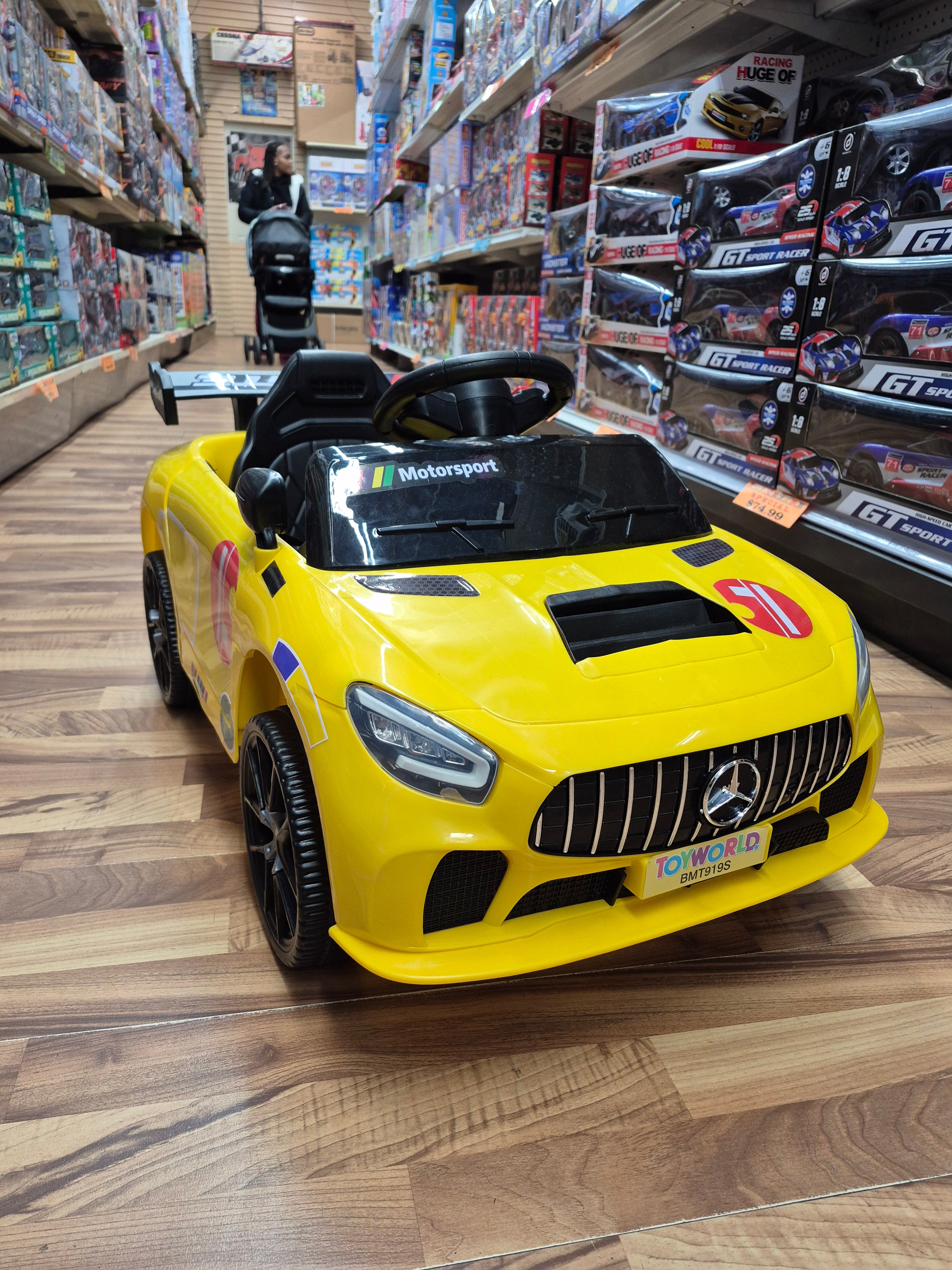 Mercedes Benz Style Kids Ride On Car with Remote Control