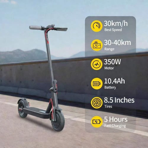 36V Electric Scooter - Goes up to 30km/h, Range 30 to 40km