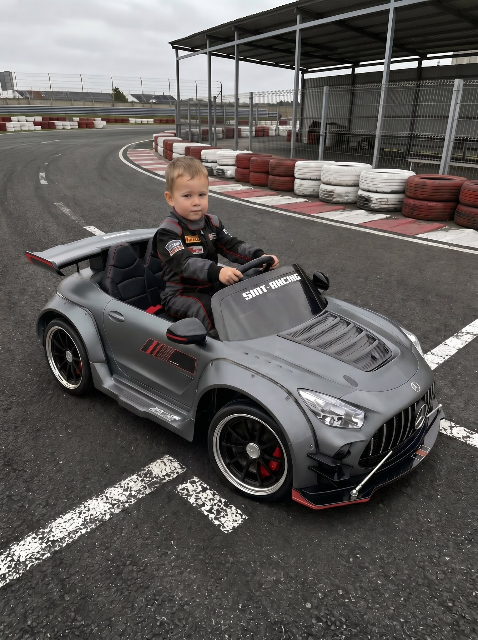 2026 24V Mercedes Benz GT Widebody NEW 2 Seater Race Car with Remote Control with DRIFT