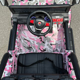 2026 Camo Jeep 12V Kids Ride On Car with Remote Control