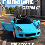 2026 Porsche Carrera GT 12V Kids Ride On Car DELUXE with Remote Control
