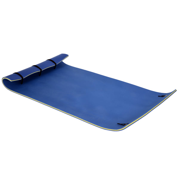 HOMCOM Roll-Up Pool Float Pad for Lakes, Oceans& Pools, Water Mat for Playing, Relaxing & Recreation