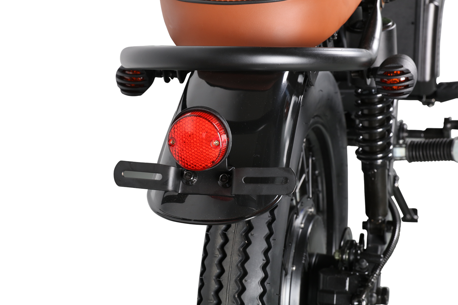 EMMO NOMADO Cafe Racer Electric Motorcycle - Removable SLA Battery - 40 - QS Torque Motor