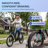 Victor 20\\" Lightweight Foldable Step-Thru Electric Bike | 25kg Portable Design with UL Certified Battery