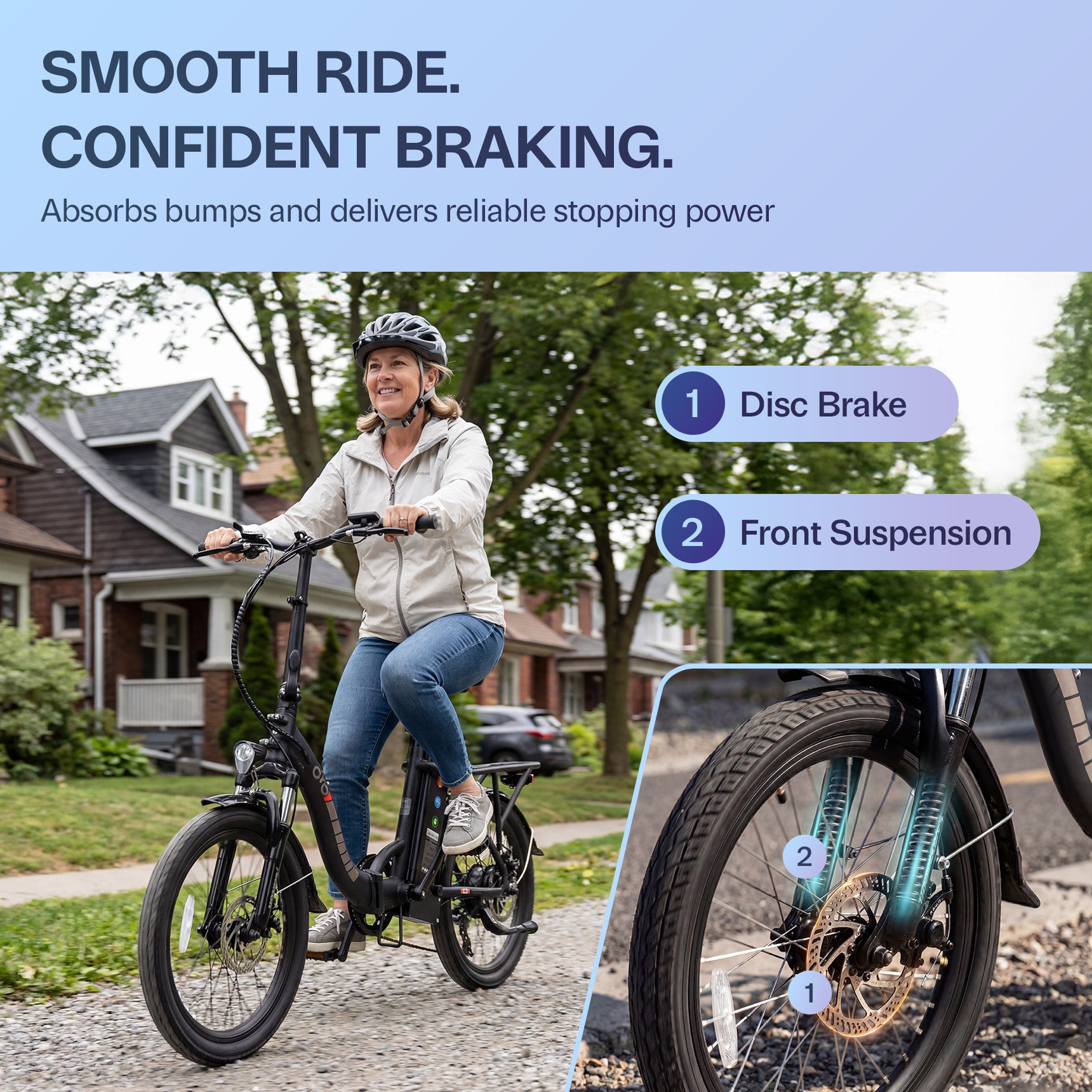 Victor 20\\" Lightweight Foldable Step-Thru Electric Bike | 25kg Portable Design with UL Certified Battery