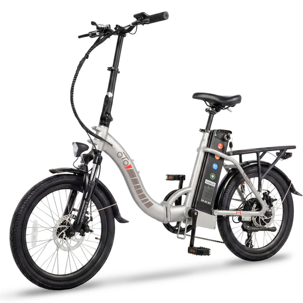 Victor 20" Lightweight Foldable Step-Thru Electric Bike | 25kg Portable Design with UL Certified Battery