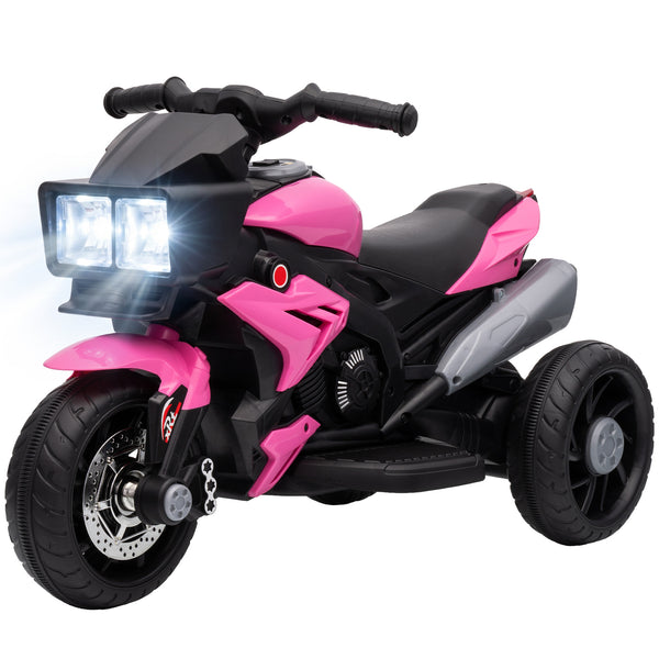 Aosom 6V Kids Motorcycle, Battery-Operated Mini Electric Motorbike with Forward/Reverse Switch, Horn