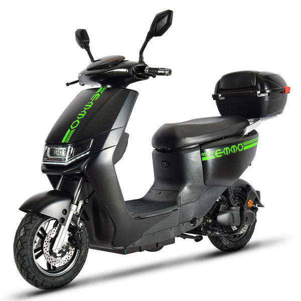 EMMO Zoomi Electric Scooter - Moped Style ebike - 72V QS Motor - Large Storage