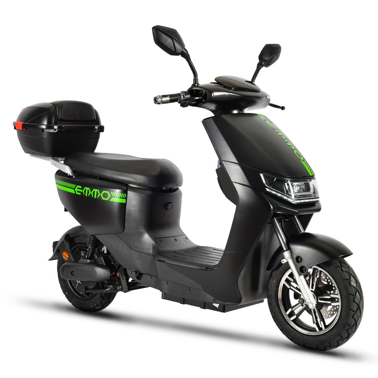 EMMO Zoomi Electric Scooter - Moped Style ebike - 72V QS Motor - Large Storage