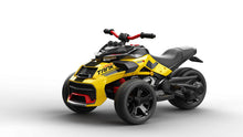 Load image into Gallery viewer, 2024 12V 3 Wheel SPIDER Ride On Motorcycle Age 3 to 7