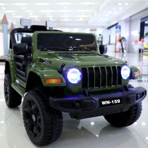 Preorder 12V Jeep Wrangler‑Style Ride‑On Car 